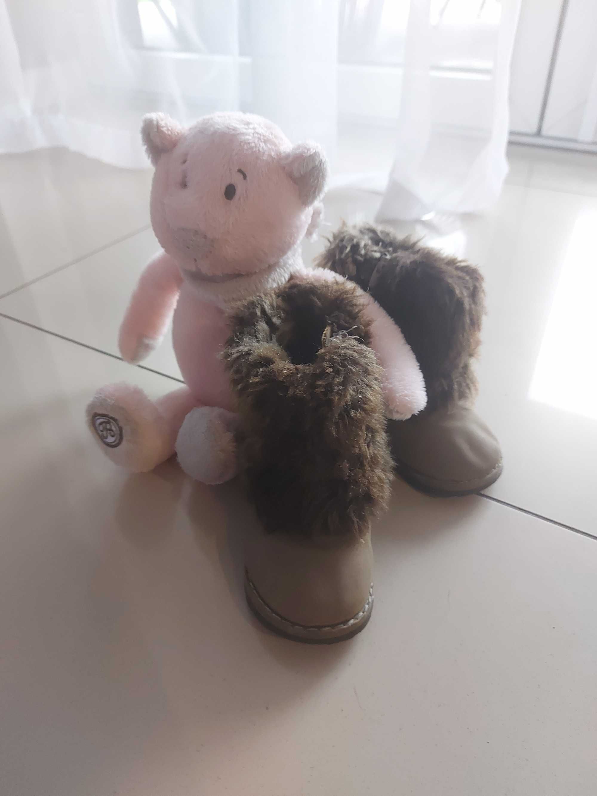 Botki zimowe Zara dla dziewczynki 22