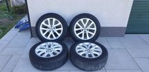 koła felgi aluminiowe 17" 5X114,3 ET 40 opony 215/60R17 renault Kadjar
