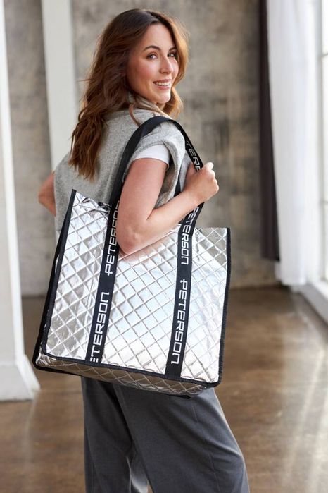 duża torba damska z tkaniny syntetycznej - peterson