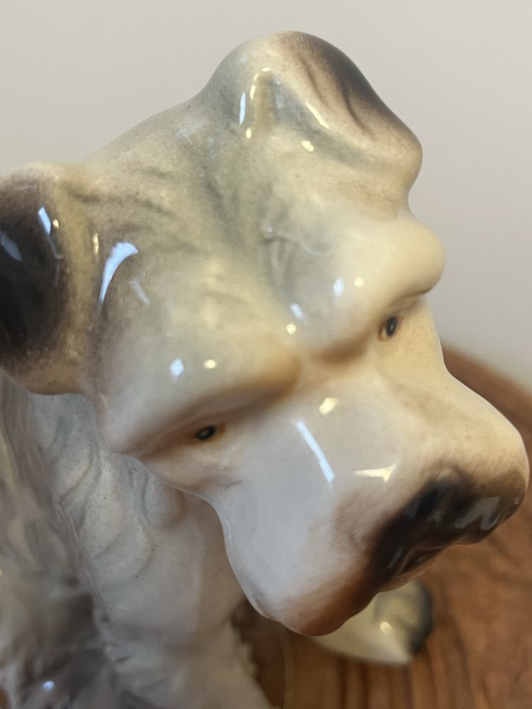 Figurka vintage pies piesek