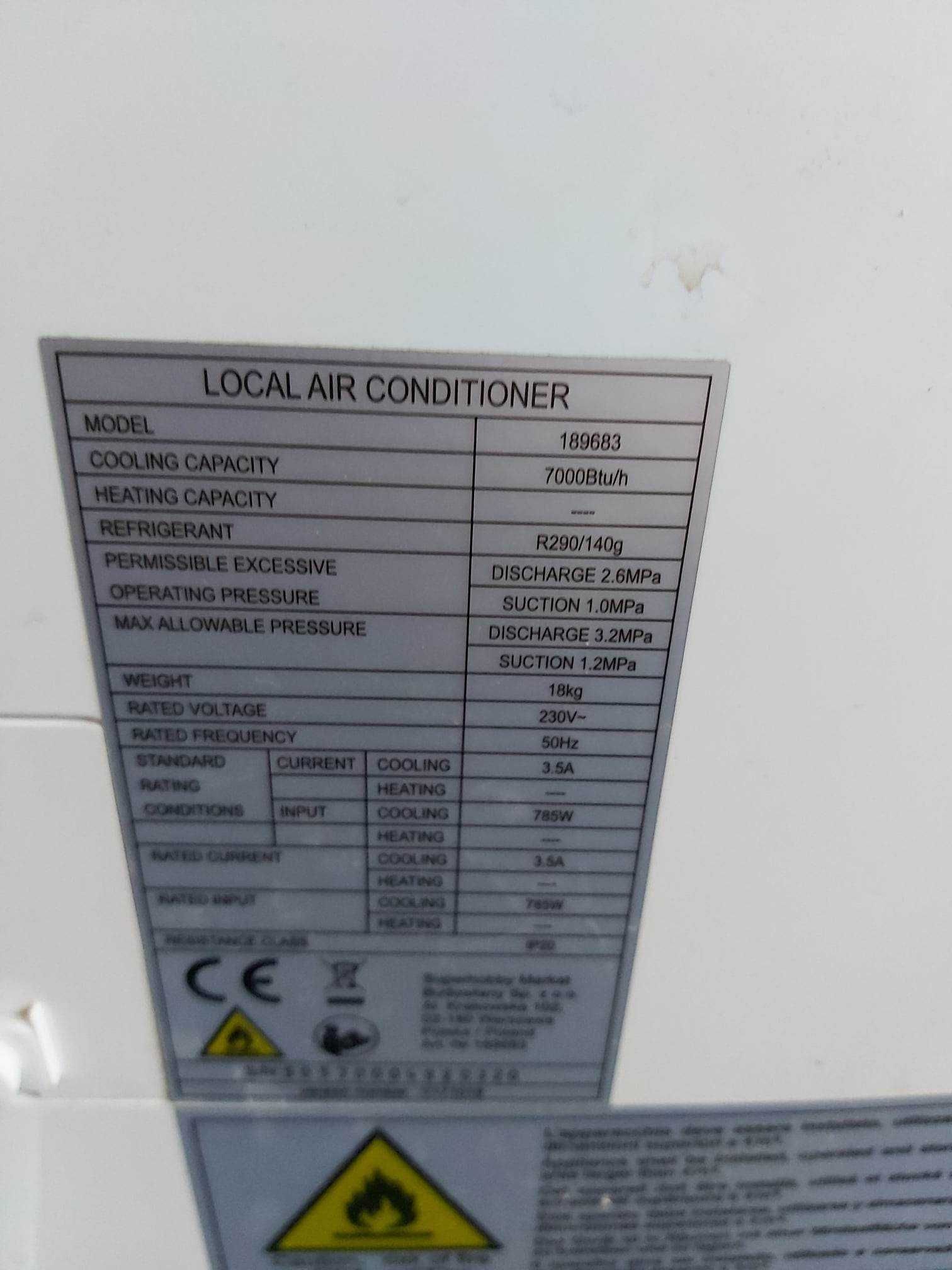 Klimatyzer KGM 7000 - Local Air Conditioner
