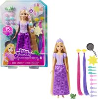Кукла Disney Princess Рапунцель Фантастические прически Mattel
