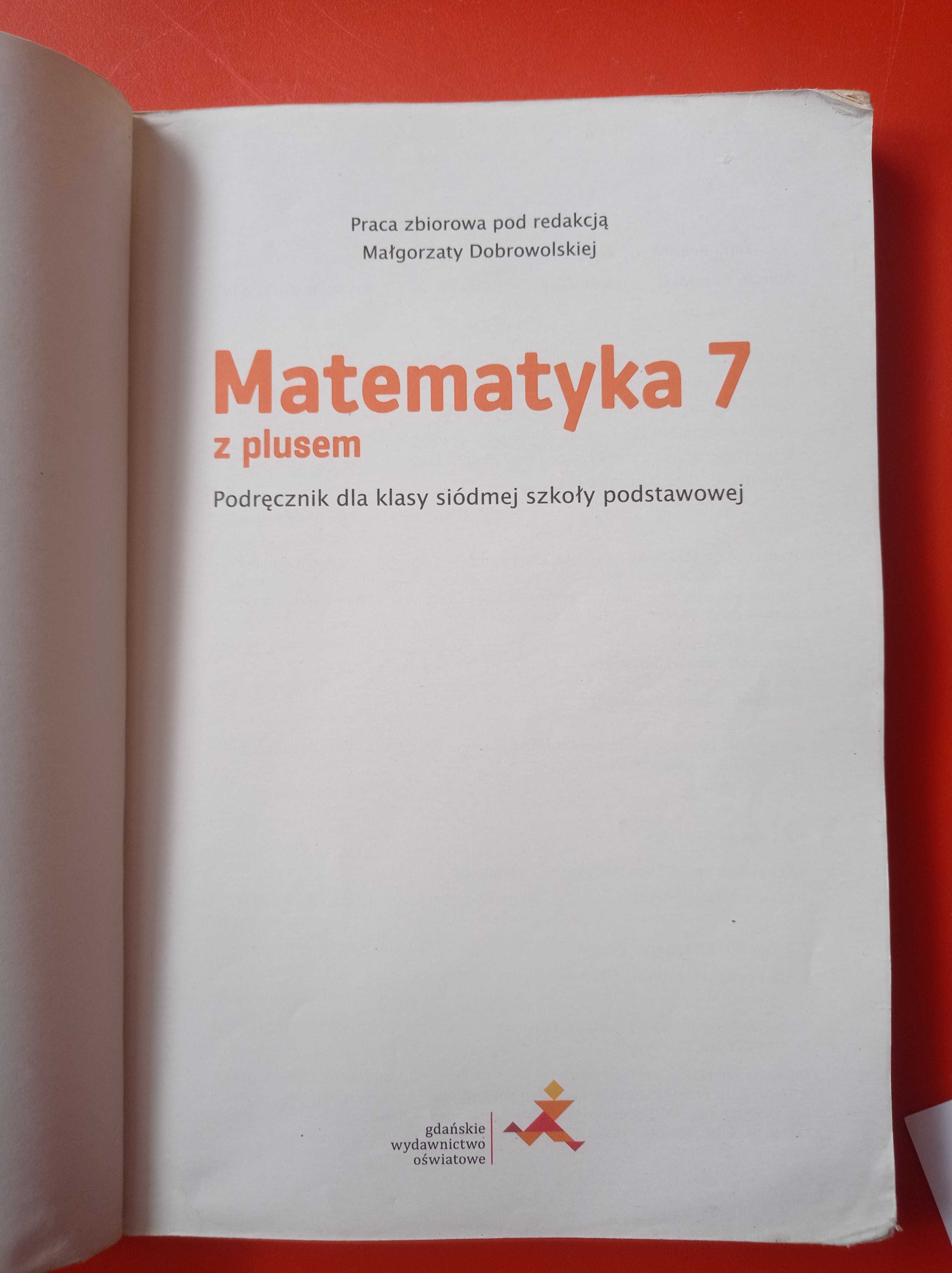 Matematyka z plusem 7, Podręcznik, Dobrowolska