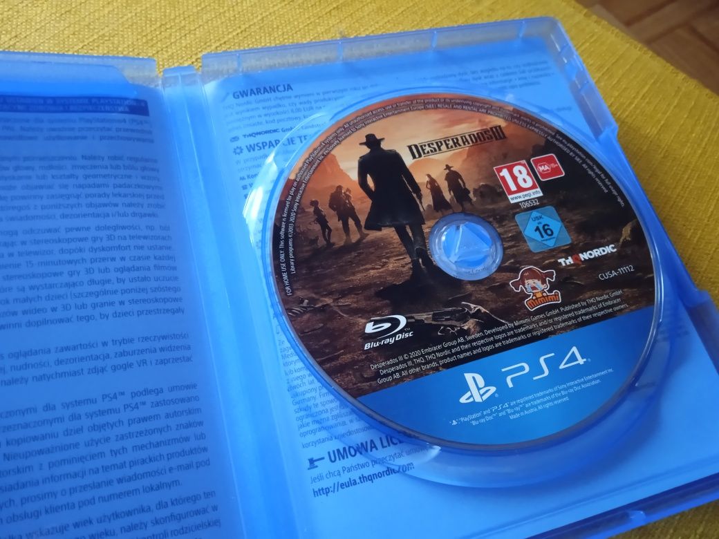 Desperados 3 ps4 jak nowe jak commandos