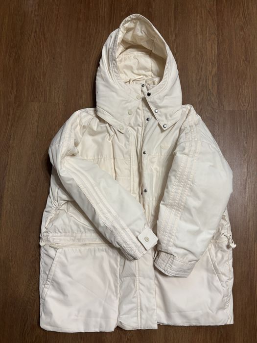 Куртка Adidas Originals жіноча/унісекс, зимова, беж (M-XL)