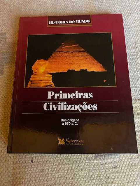 Livro "HISTÓRIA DO MUNDO - PRIMEIRAS CIVILIZAÇÕES"