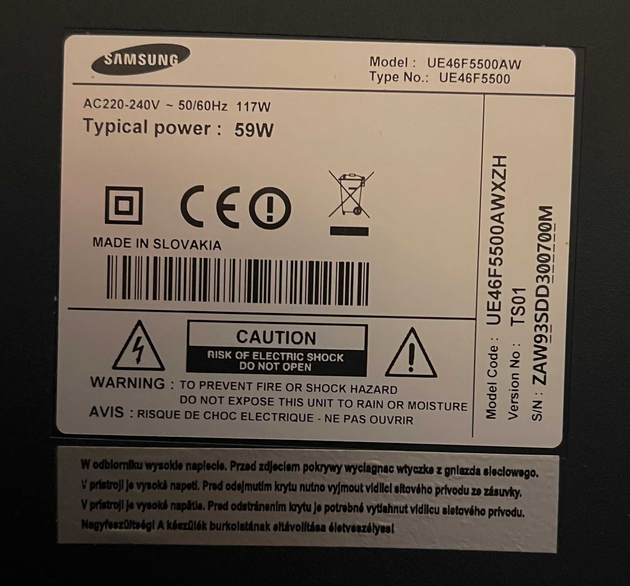 Telewizor Samsung ue46f5500