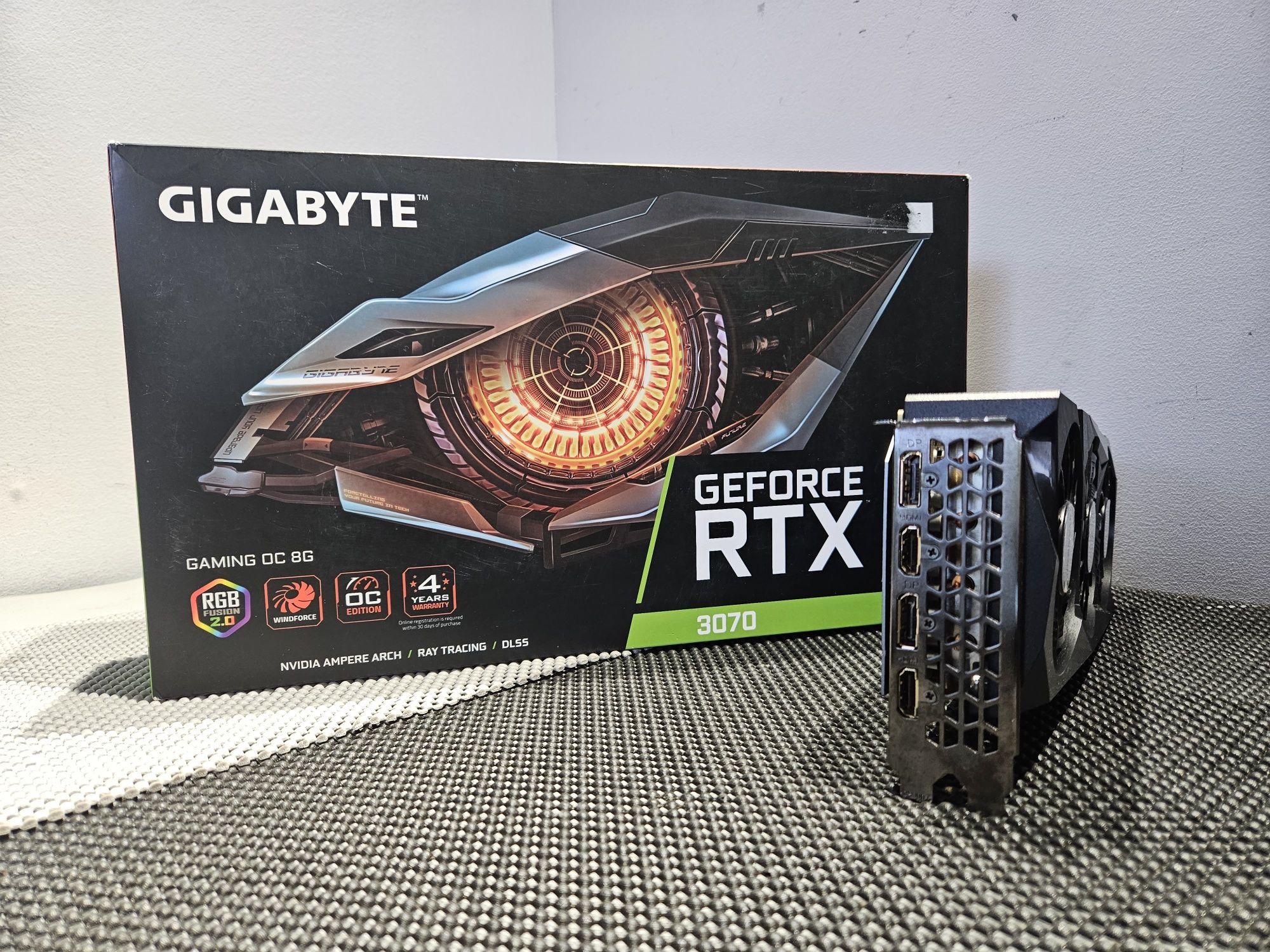 Gigabyte RTX 3070 Gaming OC 8GB GDDR6 como nova