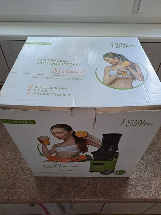 Wyciskarka wolnoobrotowa Vital Energy  Nowa Cena!