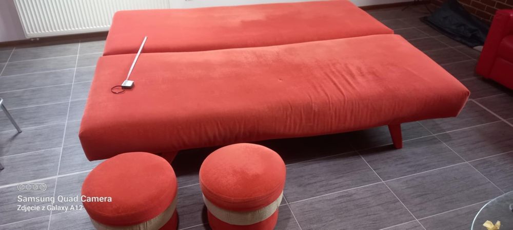 Duza kanapa rozkladana