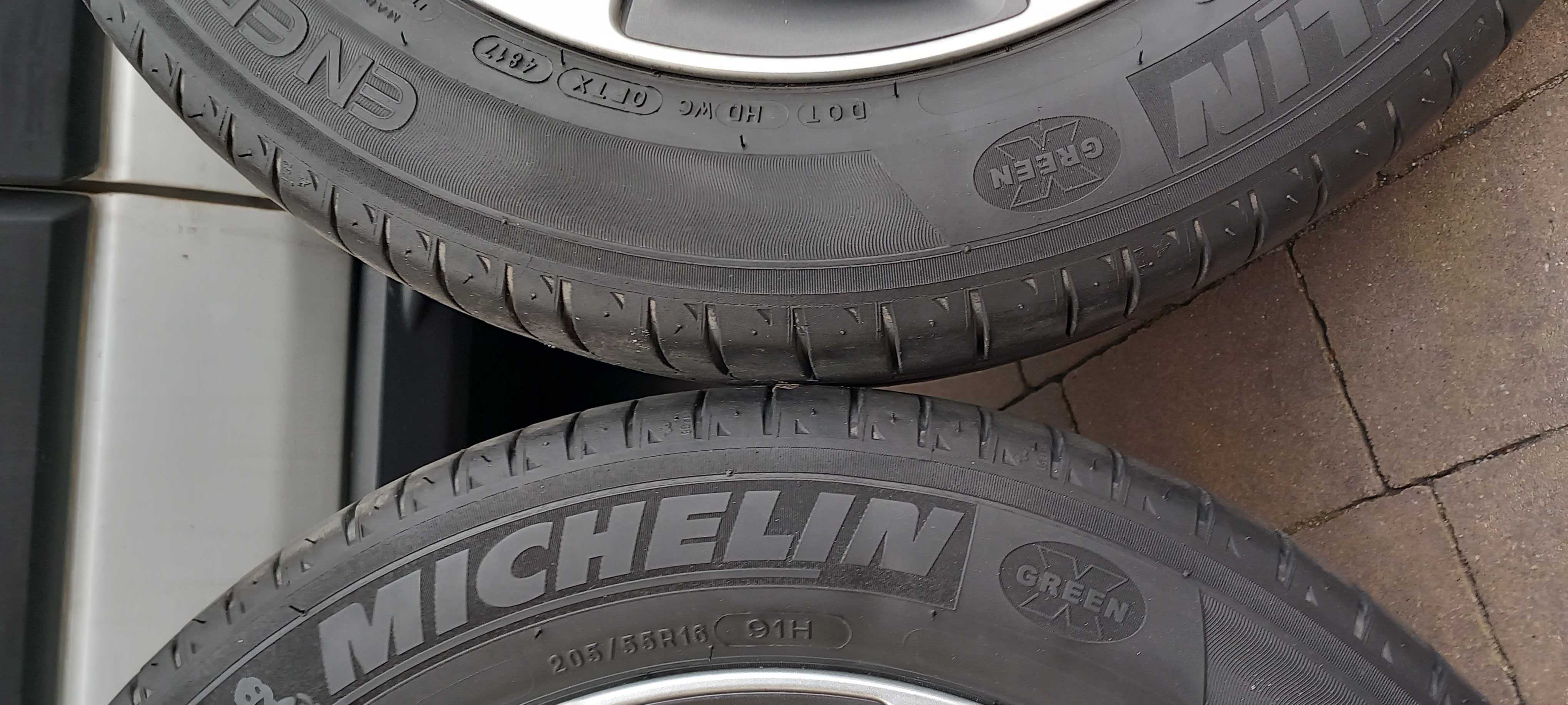 Opony Premium 2x MICHELIN ENERGY SAVER+ 205/55R16 91H , XII.2017r