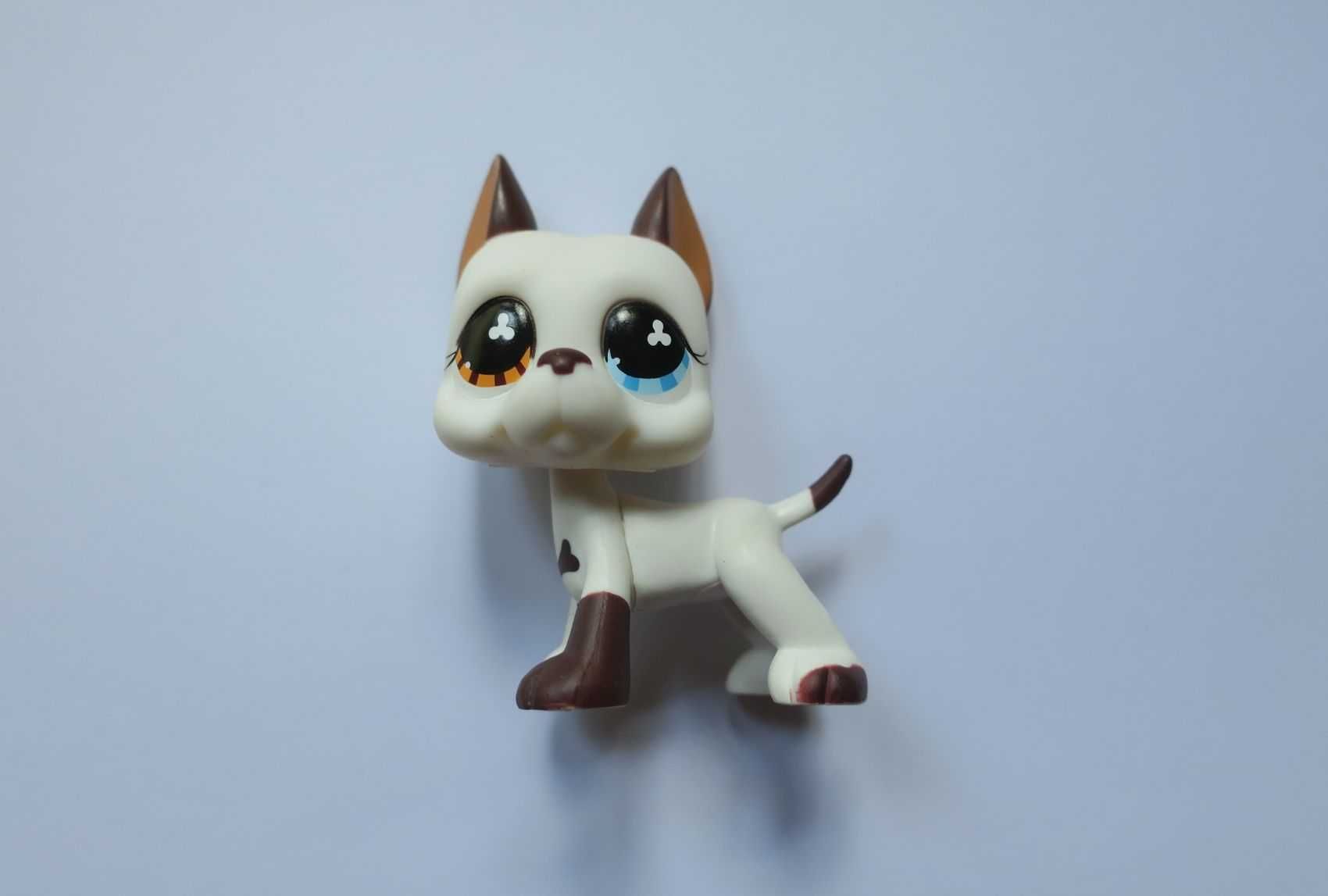 Biały dog littlest pet shop lps