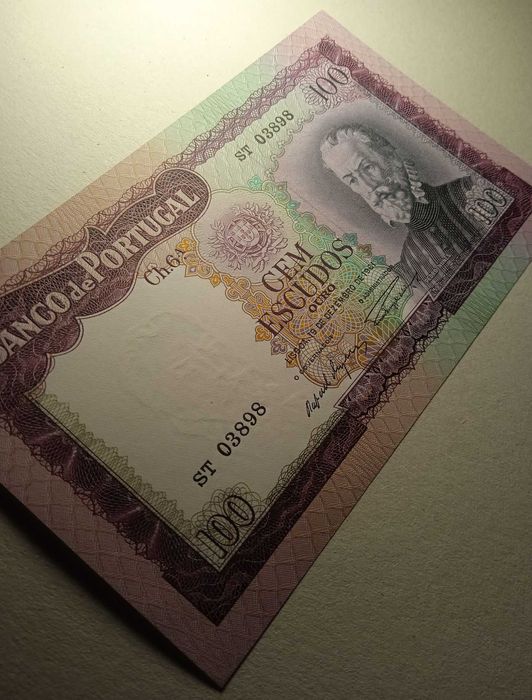 Nota 100 escudos 1961 - NOVA Portes Gratis
