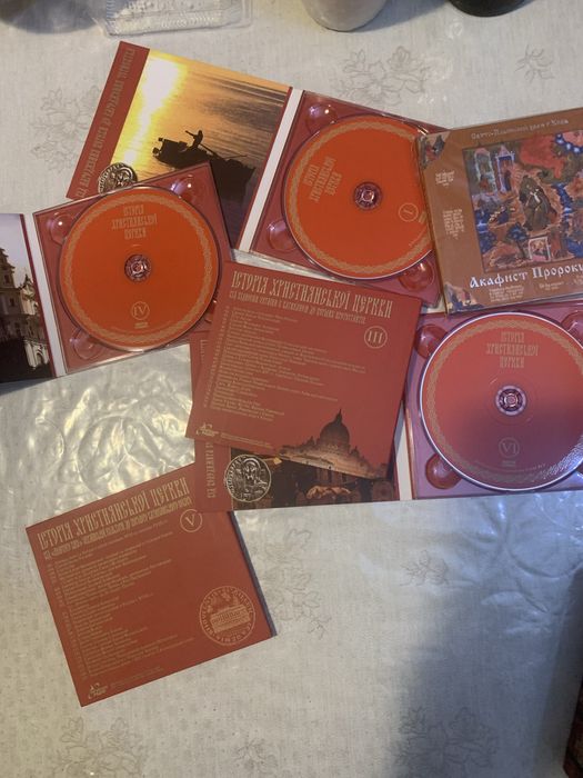 Продам подарочный набор дисков DVD История христианской церкви