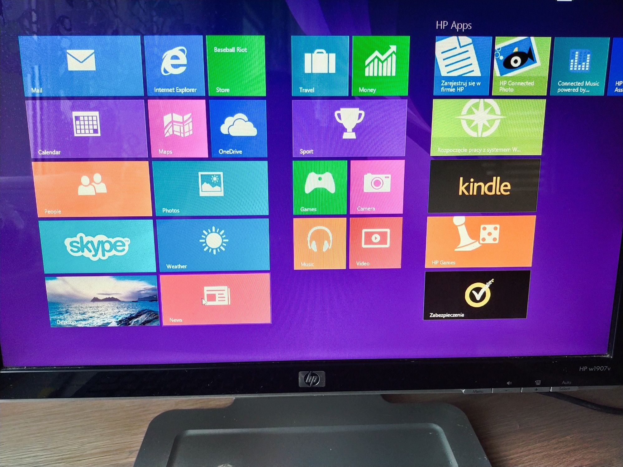 Komputer HP i kino domowe logitech