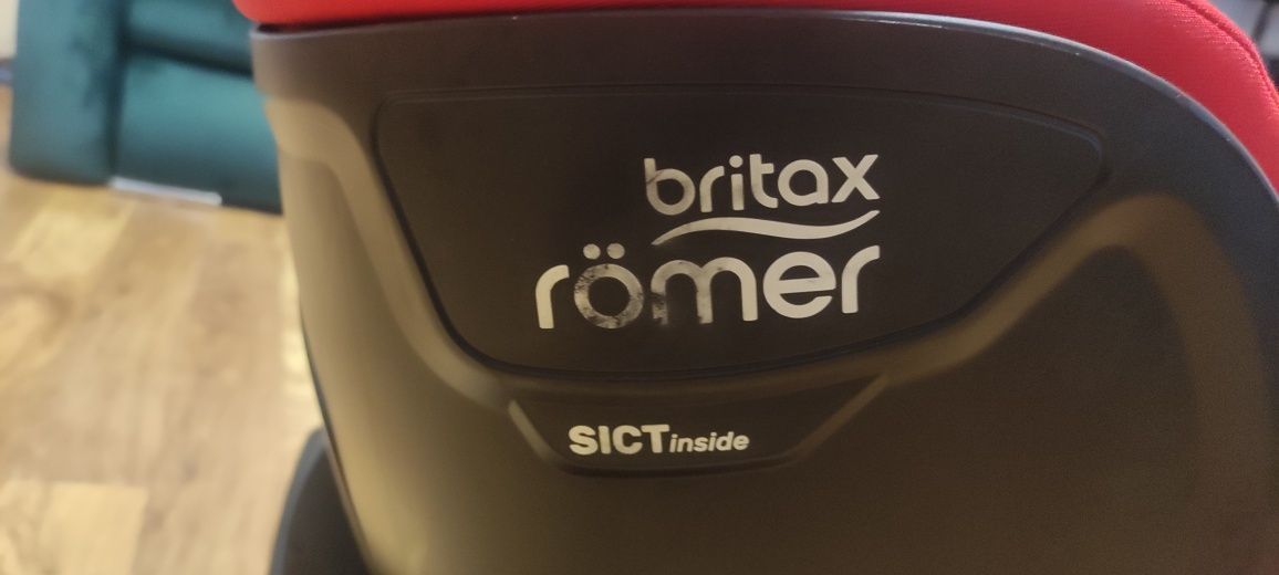 Britax Romero dualfix m i-size fotelik obrotowy czerwony bezwypadkowy