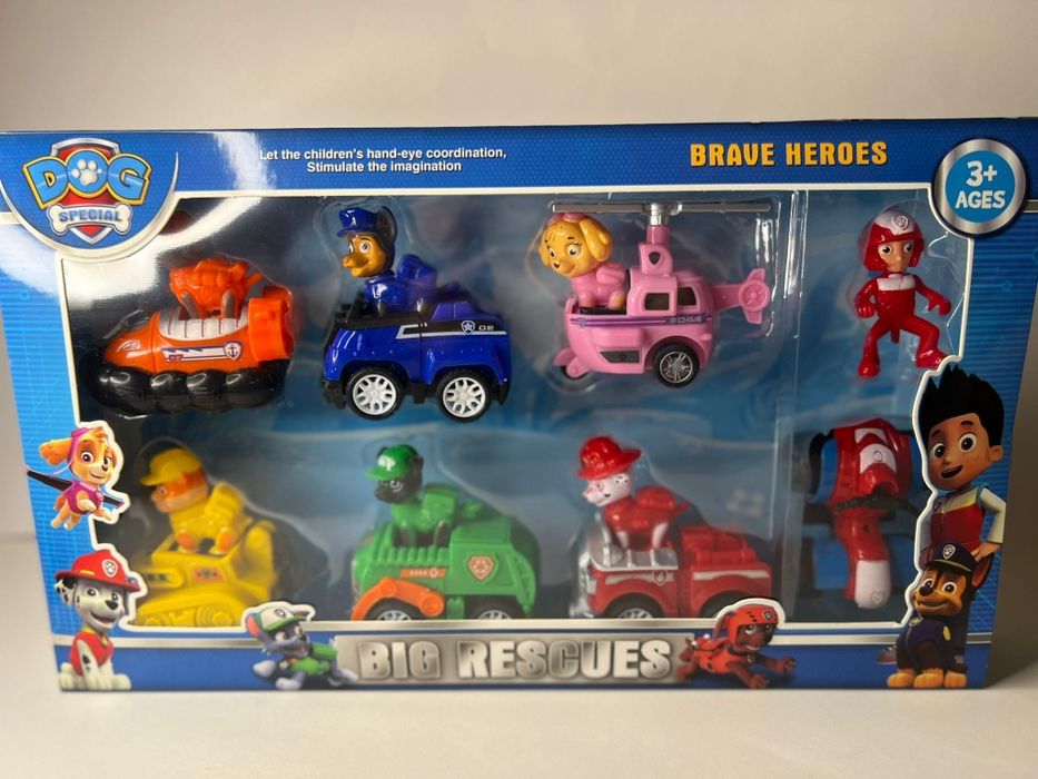 Sets Brinquedos/ Bonecos Paw Patrol / Patrulha Pata vários tamanhos