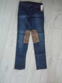 Spodnie jeansy r. 164