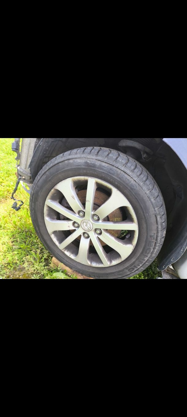 Mazda 5 Alu alufelgi 16' komplet orginalne 4x opony koła