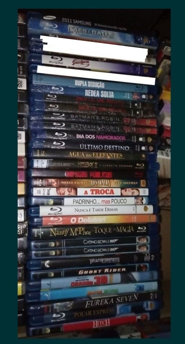 Blu-ray vários diversos