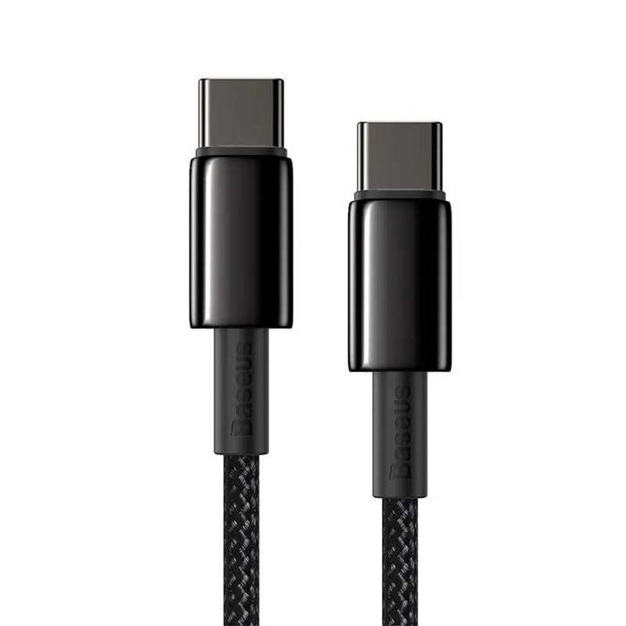 Кабель Baseus 100W TypeC-TypeC iPhone 15/16/17. Samsung/Xiaomi/Macbook