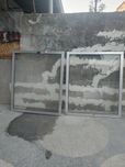 Vendo conjunto de janelas de correr  em alumínio com vidros
