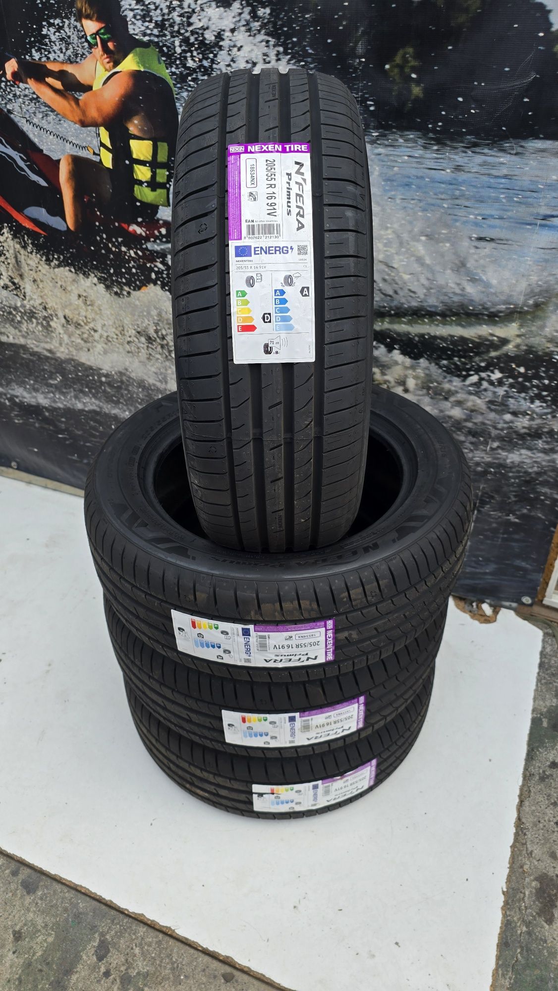 S22/23 4 x 205/55R16 Nexen N'Fera Primus 91V opony letnie nowe