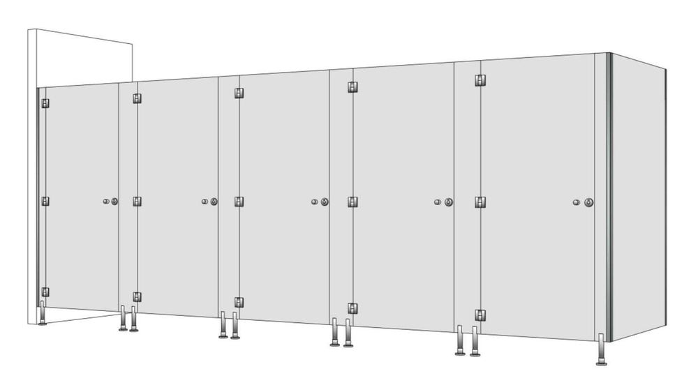 Kabina sanitarna Kabiny WC HPL 12mm PRODUCENT wysyłka / montaż JAKOŚĆ