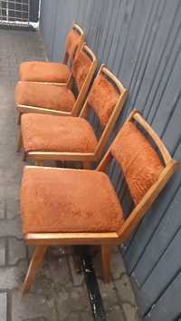 Krzesła PRL zabytkowe