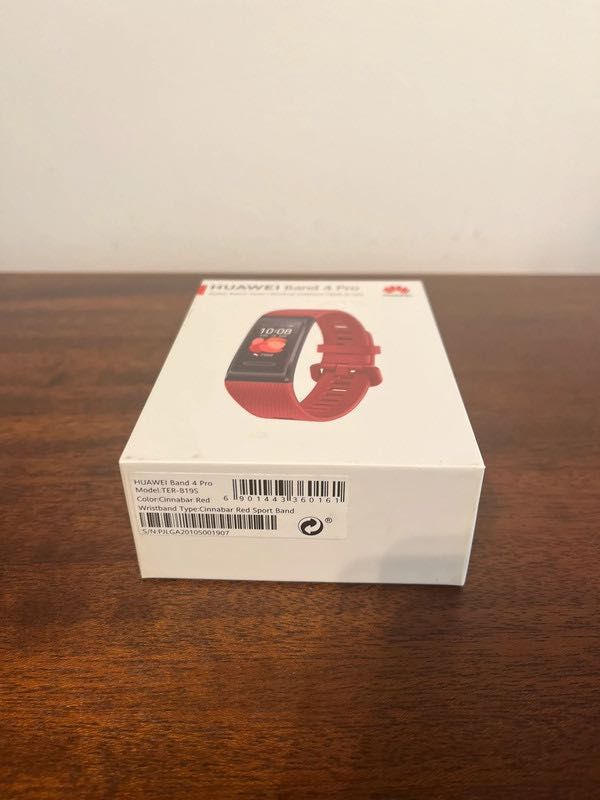 Caixa Huawei Band Pro 4 - Vermelho