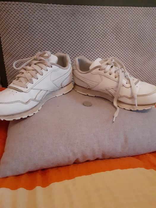 Buty sportowe dziewczęce białe Reebok