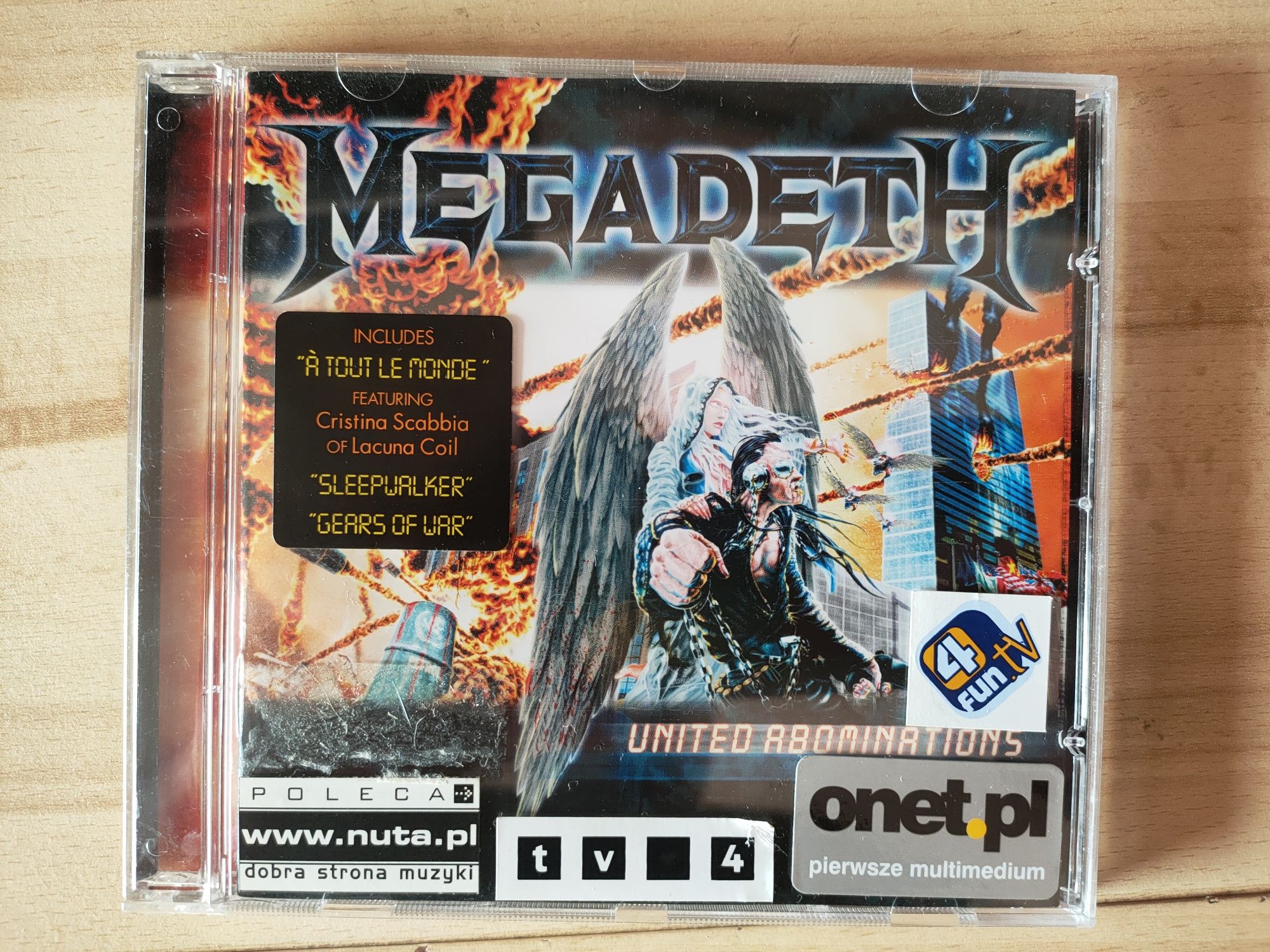Megadeth - United Abominations. Nie remaster, 1 wydanie.