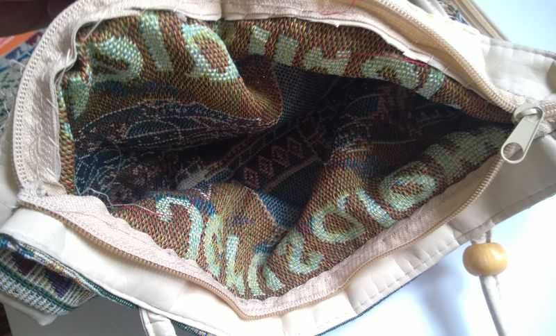Torba na ramię siatka na zakupy BOHO TOTE Jerozolima ZiemiaŚwięta 35cm