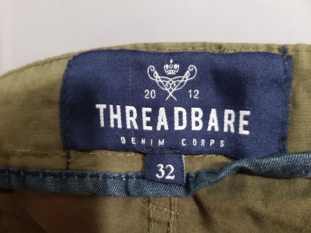 Шорты-карго Threadbare, цвет-олива, размер 32 - наш 48