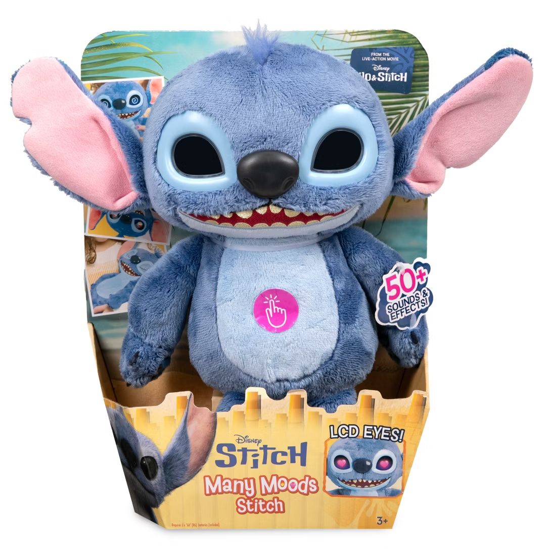 Peluche Stitch com + 50 sons e efeitos