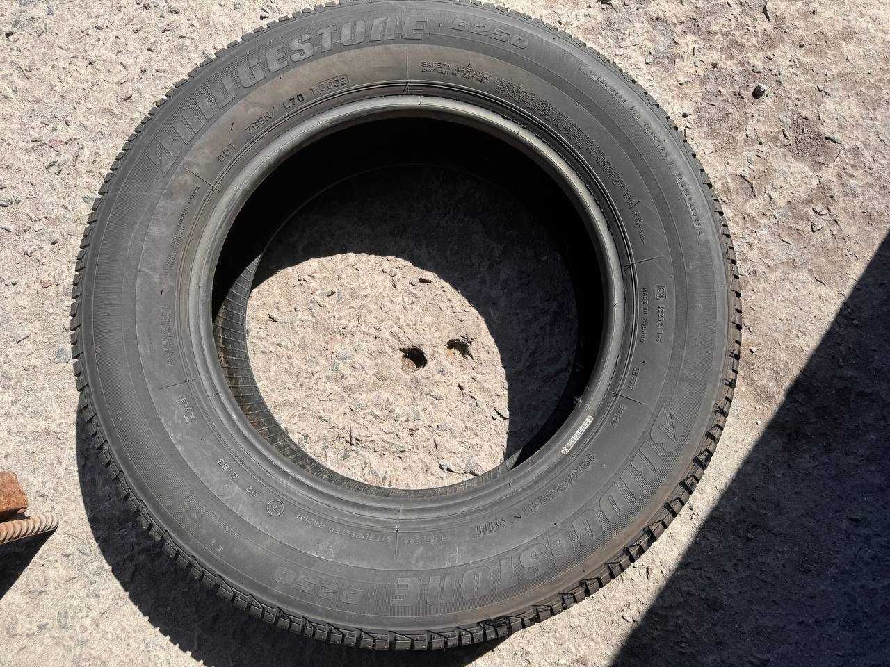 Шини літо 195/65/R15 Bridgestone B250 7,5мм