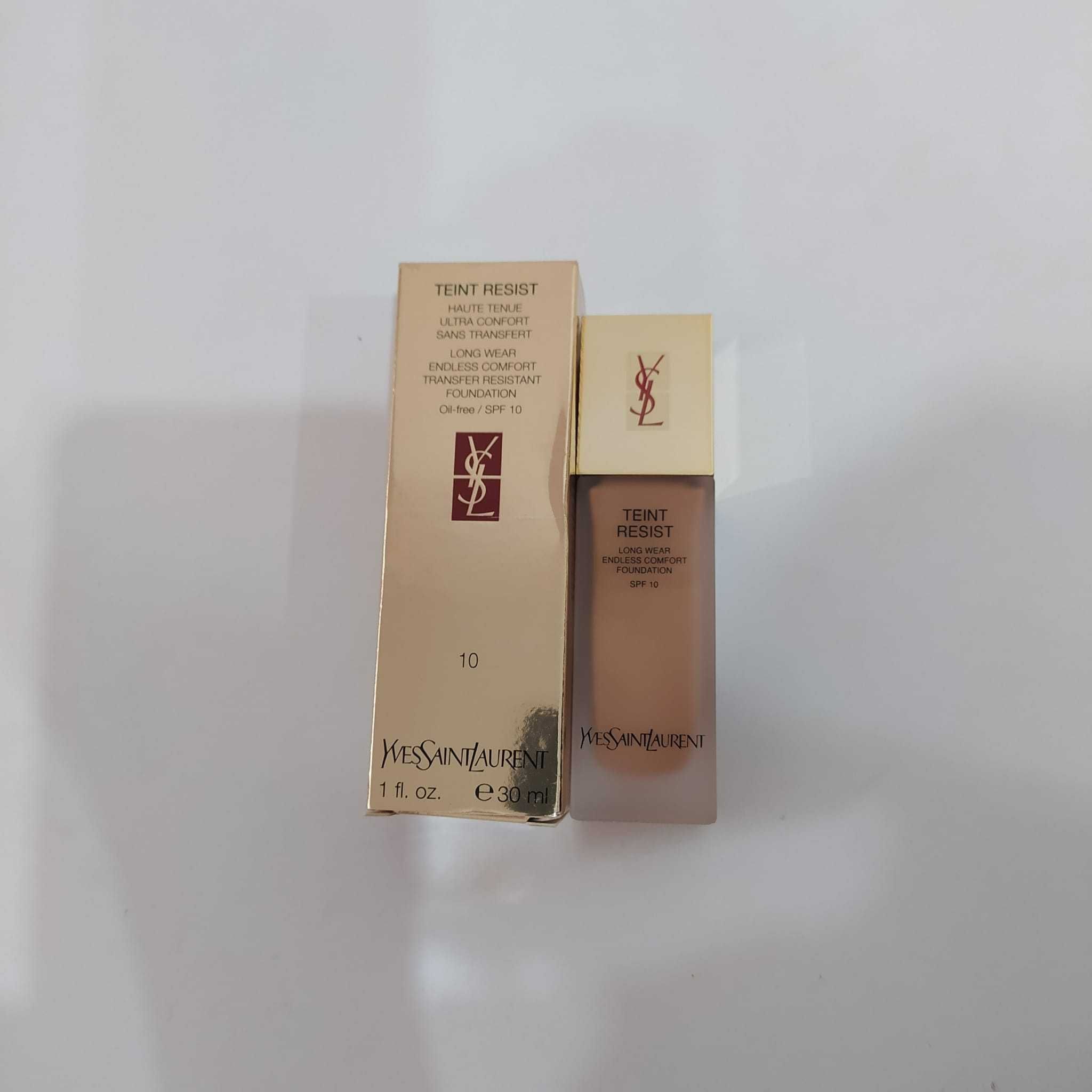 Yves Saint Laurent Teint Resist Foundation SPF 10 - Tom #10 [NOVO]