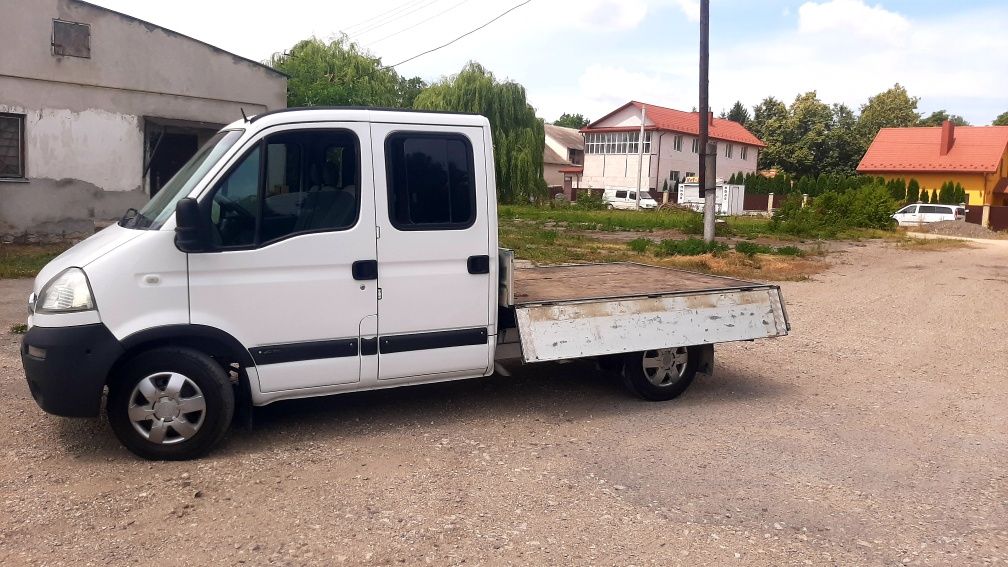 Opel Movano дубель кабіна,бортовий 2.5 2007 р.в