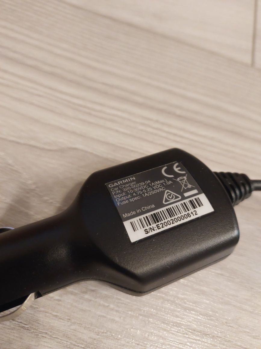 Ładowarka samochodowa Garmin mini usb