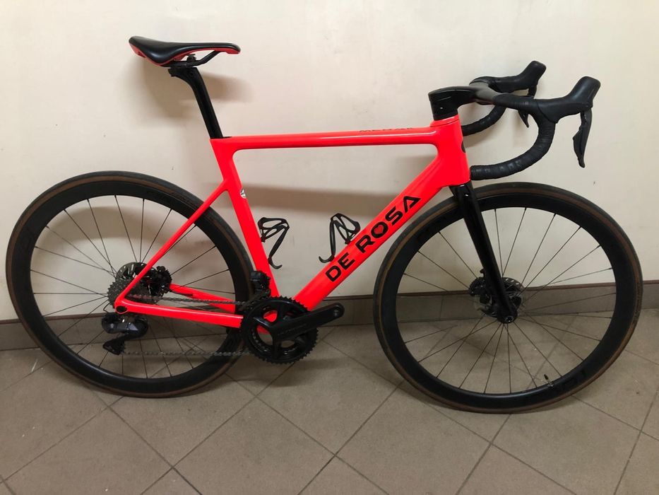 Piękna De Rosa Merak disc rozmiar 54 ultegra Di2 jak nowa.