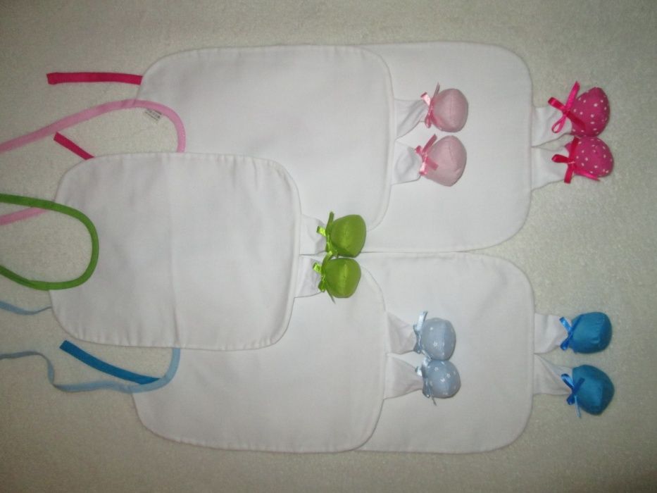 Babetes "com pernas" para pintar NOVOS