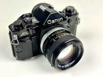 Canon A-1 + Canon FD 50mm f/1.4 | Zestaw analogowy