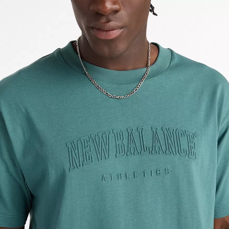 Чоловіча футболка New Balance Embossed Varsity Jersey, MT43502NUS