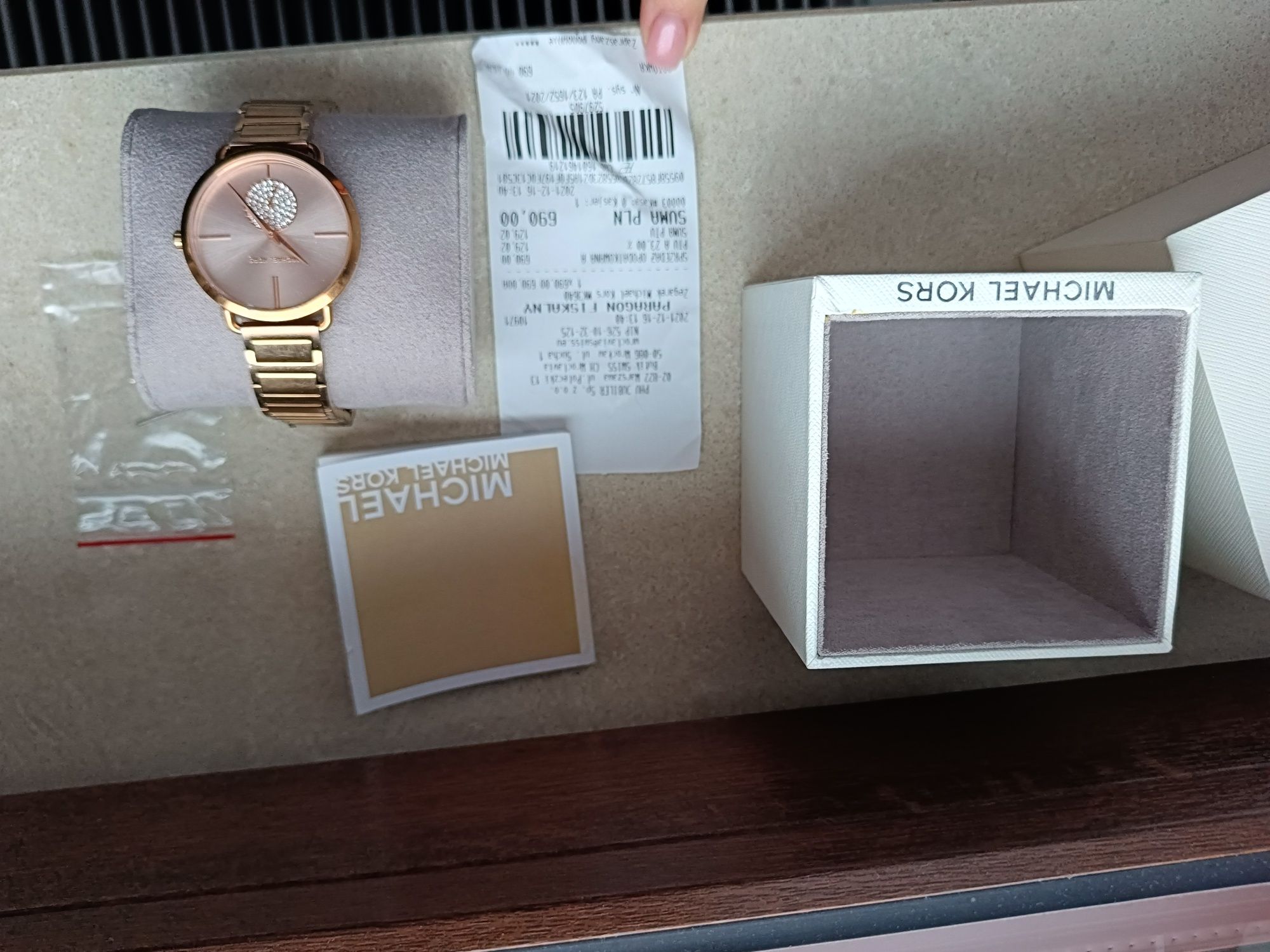 Klasyczny zegarek damski Michael Kors MK3640