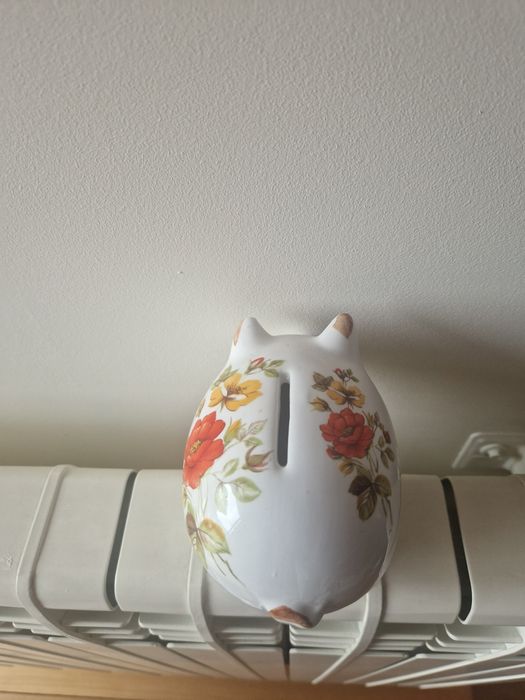 Porquinho mealheiro em porcelana "ALFAL", Alcobaça