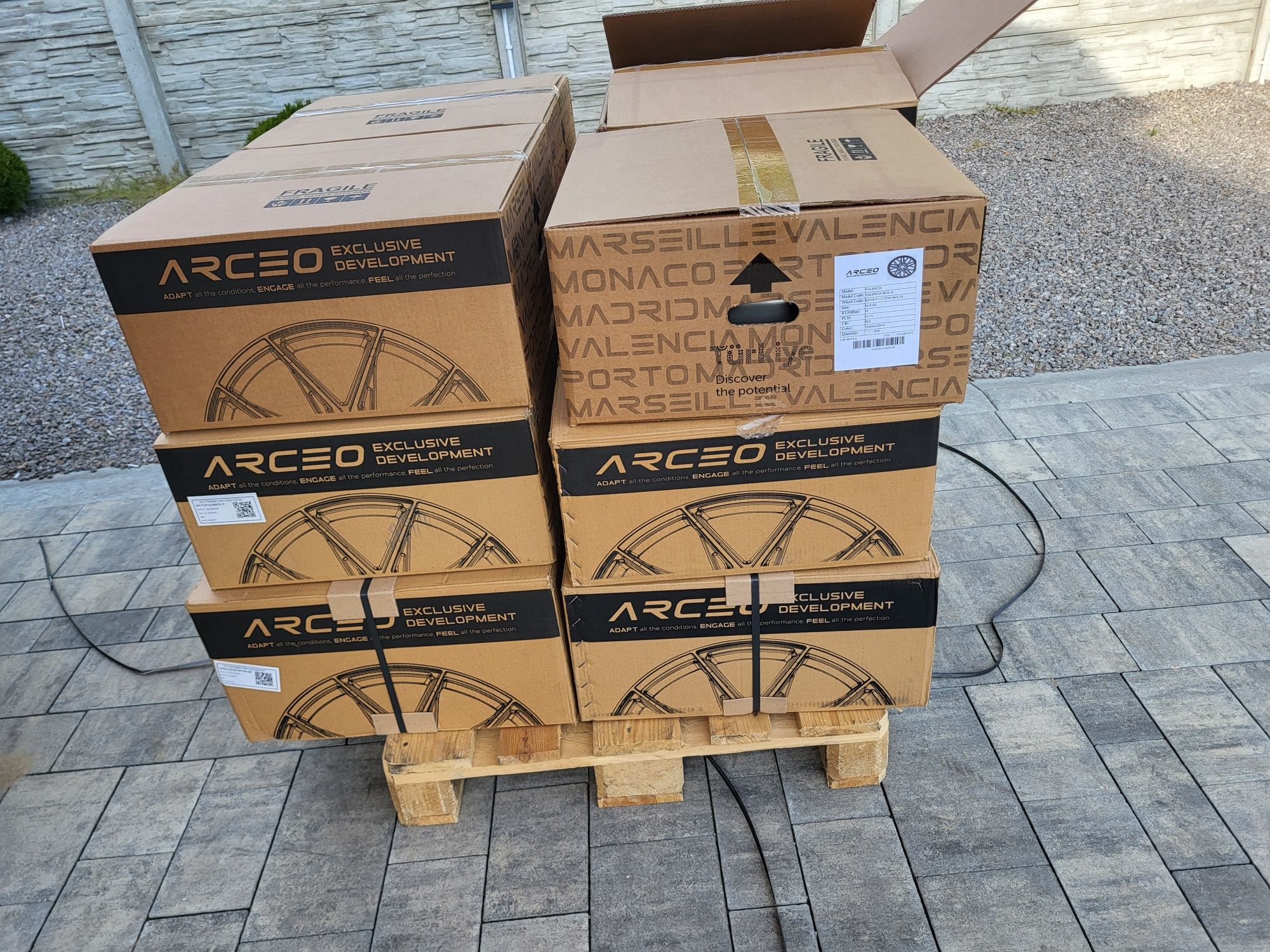 Alufelgi ARCEO 18" 5x112 ET35  Audi A4 B9 B8 A6 C8 C7 C6 Q5 Q3 FV23% !