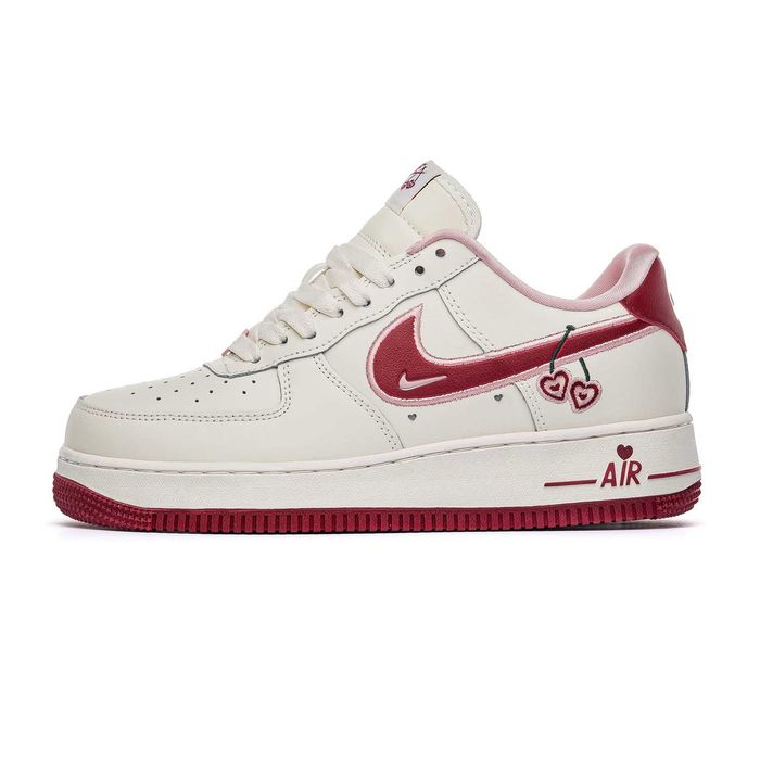 Женские кроссовки Nike Air Force 1 Low "Valentine's Day Cherry" 36-40