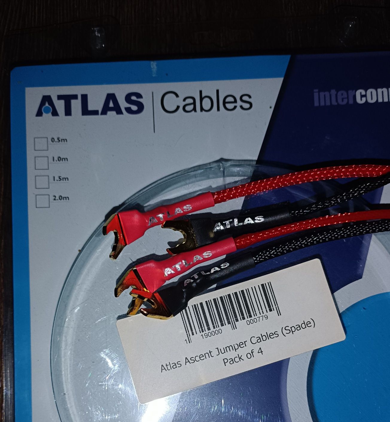 Перемычки для акустики Atlas Ascent Speaker Jumper Cables