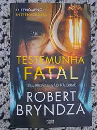 Livro "Testemunha Fatal" Robert Bryndza