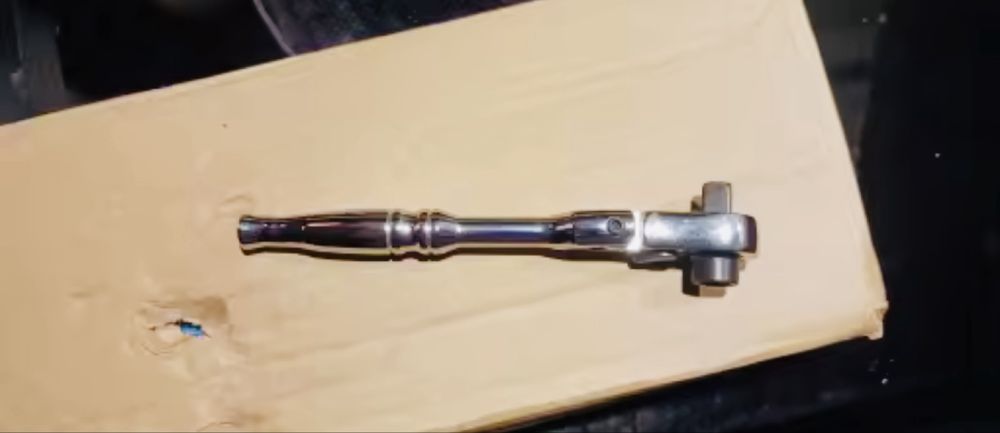 Нова міцна якісна зручна трещотка двостороння з поворотною головкою1/4